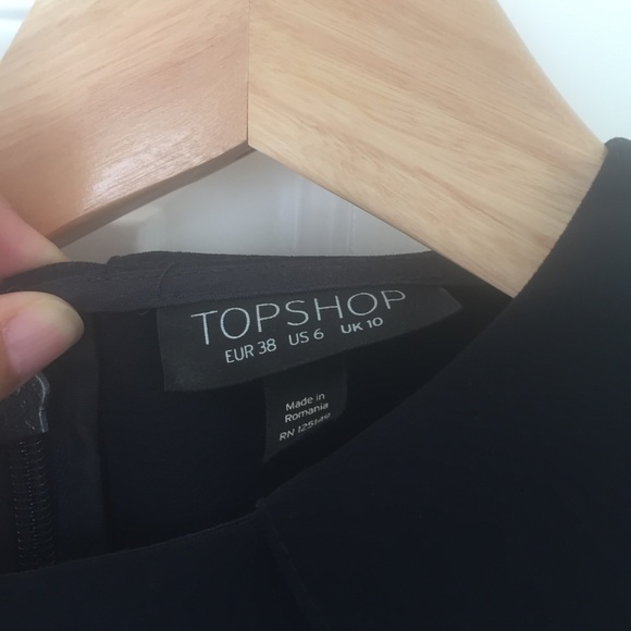 Topshop Ruffle Cold Shoulder Romper - Picture 7 of 7